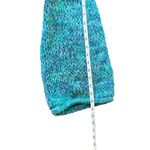 Free People  Women's Oversized Ocean Blue Chunky Cardigan Photo 4