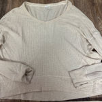 Aerie  Long Sleeve Waffle Knit Photo 0