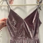 Urban Outfitters  Lavender Velvet Romper Photo 3