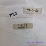 Madewell New! Tall Cali Demi-Boot Jeans in Pure White: Raw-Hem Edition, 30T Photo 12