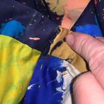 NWT Ralph Lauren Purple Label MAQUIRE Cotton Satin Artist Paint Splatter Skirt 6 Red Photo 9