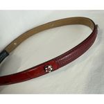 Brighton Vtg  Two-Tone Red Leather Boho Western Belt Women’s S 28 B30587 Photo 5