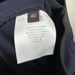 Stella McCartney Pants Womens 40/ US Small Navy Blue Zip Ankle Stretch Pull On Photo 6