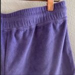 Fabletics Purple Terry Cotton Drawstring Shorts Lounge Towel Comfort Small Photo 6