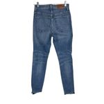 Madewell NWT Curvy High Rise Skinny Jeans Sz 28 Drop Step Hem Photo 2