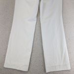 Talbots  Windsor Curvy White Straight Leg Dress Pants Womens Size 6 Lined Photo 5