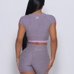 Bombshell sportswear  Henley crop top! Photo 2