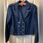 Forenza Vintage  WOMEN/ BLUE Jean JACKET LONG SLEEVE size 10 Photo 0