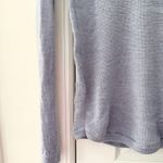 Lululemon Athletica Sit In Lotus Heathered Lilac Crew Neck Cozy Sweater Knit 4 Photo 5