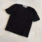 Berksha  black sweetheart top Photo 1