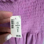 Aeropostale  Women's Smocked Strapless Short Dress Purple Size S Photo 11