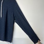 Women's XXL Dark Blue Pullover Sweatshirt Photo 4