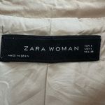 ZARA  Women Cropped Trench Jacket Beige Double-Breast (1111) Photo 12