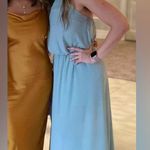 Show Me Your Mumu  Silver Sage Heather Halter Dress Size Small Photo 8