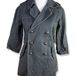 Free People ⭐️WE THE FREE Military Style Half Trench Coat with Half Length Sleeves Photo 0