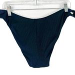 Aerie NWT  Cheekiest Ribbed Bikini Bottom Black Size XL NEW Photo 7