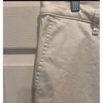 Nautica  Pants Womens 12 White Twill Chino‎ Tencel Ankle Trouser Casual Nautical Photo 1