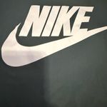 Nike  Cropped Logo Tee XS – Green/Gray Short Sleeve Athletic Top Photo 5