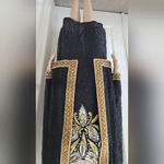 Laurence Kazar  Vintage  Beaded Embroidered Dress Size L And Jacket M Photo 7