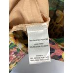 Gabby Skye  Yellow Floral V Neck A Line Tank Dress Size 10 NWT Photo 8