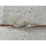 Anne Klein Eyeglasses Frames ONLY AK7010 K1046 Oval Full Rim 48-19-135 Gold Photo 2