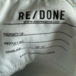 RE/DONE NEW - Easy Straight Crop - Size 24 - $295 Photo 11