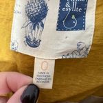 Anthropologie Anthro Edme & Esyllte Blooming Goldenrod Sleeveless Midi Dress Golden Yellow 0 Photo 7