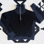 Lululemon Stand Out Sherpa Half Zip Pullover in Black Photo 0
