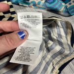 Meadow Rue By Anthropologie Blue Black White Stripes Blouse Top; XS Women’s Photo 6