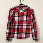 Mossimo Supply Co Red & White Collared Flannel Photo 1