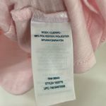 IZOD  Pink Flamingo Top with Twist Hem size medium Photo 3