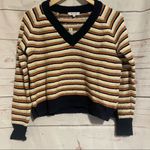Madewell  • Sweater • Stripes • Cotton • V Neck • Cropped • Arden • XXS Photo 2