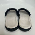 Nike  Benassi solarsoft slides black & white size 5‎ Photo 4