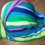 Aerie  Bikini Top 32B Underwire Striped Strapless Photo 5