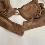 Auden Semi Sheer 36C Brown Mesh Unlined Demi Coverage Underwire Size undefined Photo 5
