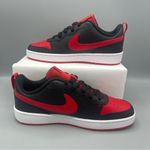 Nike Court Borough Low 2 Big Girl' Shoes/color Black/White/University Red Photo 1