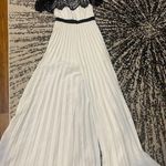 Self Portrait Self-Portrait Floral Lace Scallop Cape Jumpsuit size US 4 Photo 3