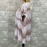 Savanna Jane Mauve Embroidered Flutter Sleeve Top Pink Size 1X Photo 2