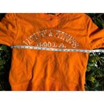 ZARA  Orange Luxury & Fitness Crewneck Size Medium Photo 7