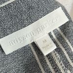 Adyson Parker  • Greyish Blue Striped Tie Front Blouse Photo 4