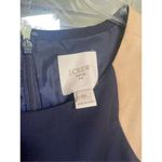 JCrew Suiting Color Block 100% Wool Sleeveless Sheath Dress Blue / Beige 12 Photo 10