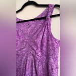 Athleta  nearly knotical sleeveless purple dress size 8 Photo 3