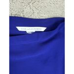 Diane Von Furstenberg  DVF Royal Blue‎ Dolman Sleeve Top Blouse Size S Photo 8