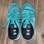 Under Armour Teal Tennis Shoes Photo 2