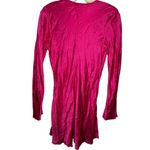 Frederick's of Hollywood Vintage‎ Frederick's Silk Collection Pink Silk Shorts Romper Photo 3