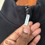 Perry Ellis  Black Half Zip Pullover Size Small Photo 3