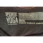 PINK - Victoria's Secret Y2K  Black Maroon Sequin Flared Yoga Pants Photo 5