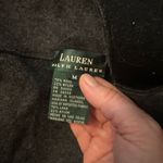 Ralph Lauren Lauren  Boiled Wool Zip Front Jacket M Photo 2