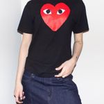 Comme des Garçons play comme des garcons black heart graphic tee Photo 4