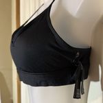 PINK - Victoria's Secret  Sport Ultimate Lightly Lined Black Floral Sports Bra M Photo 12